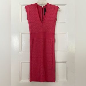 French Connection Pink Knit Dress Size 2
